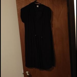 An all black beautiful dress